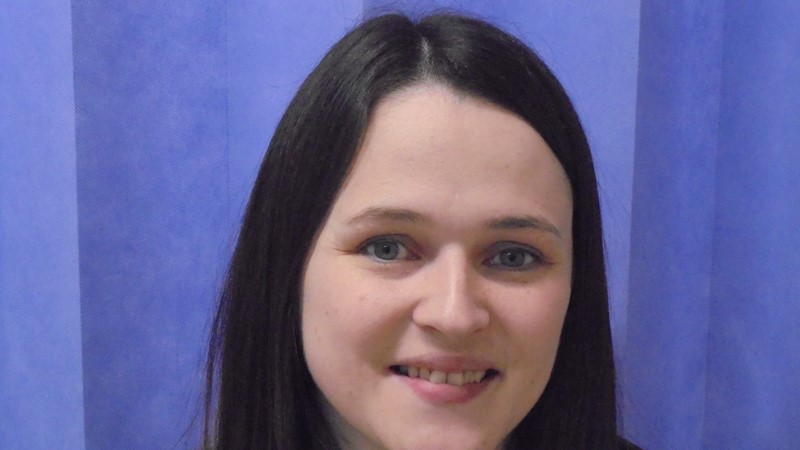Miss Eilidh Davies, a member of staff at Cairn Medical Practice.